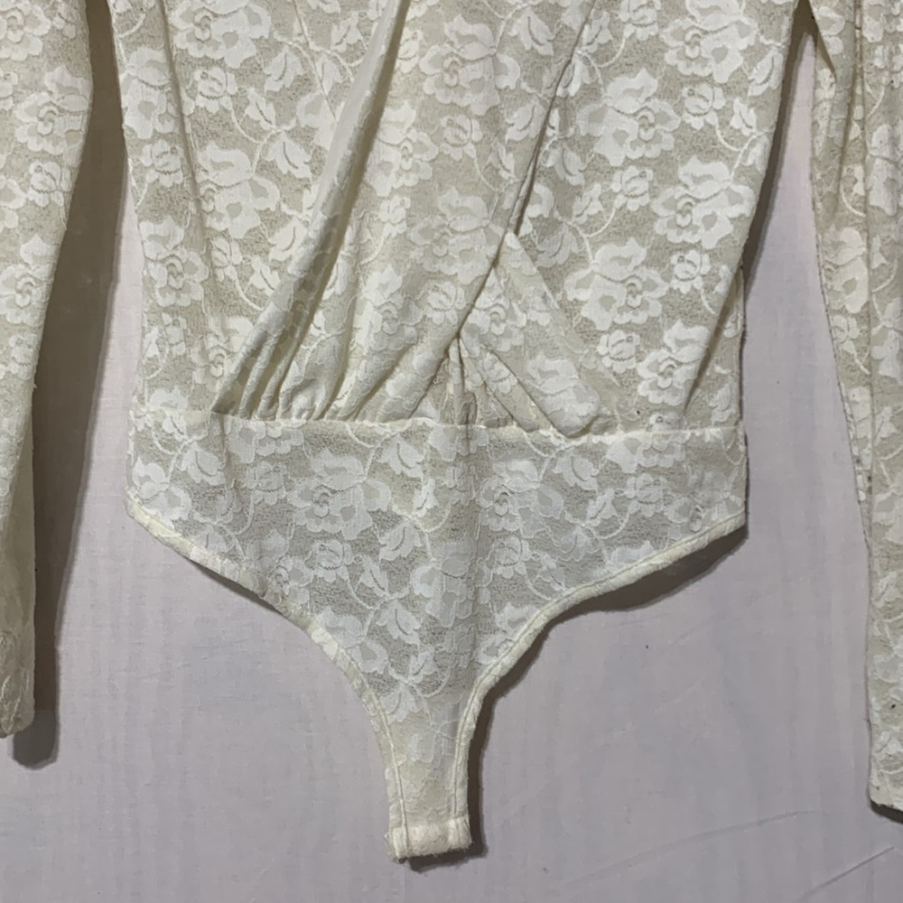 Intimately Free People Sneaky Long Sleeve Lace Bodysuit - Picture 6 of 7